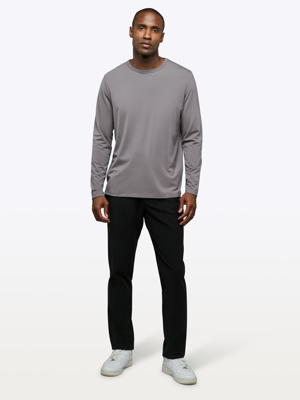 AO Forever Long Sleeve Tee | Wolf Classic-Fit PYCA Pro®