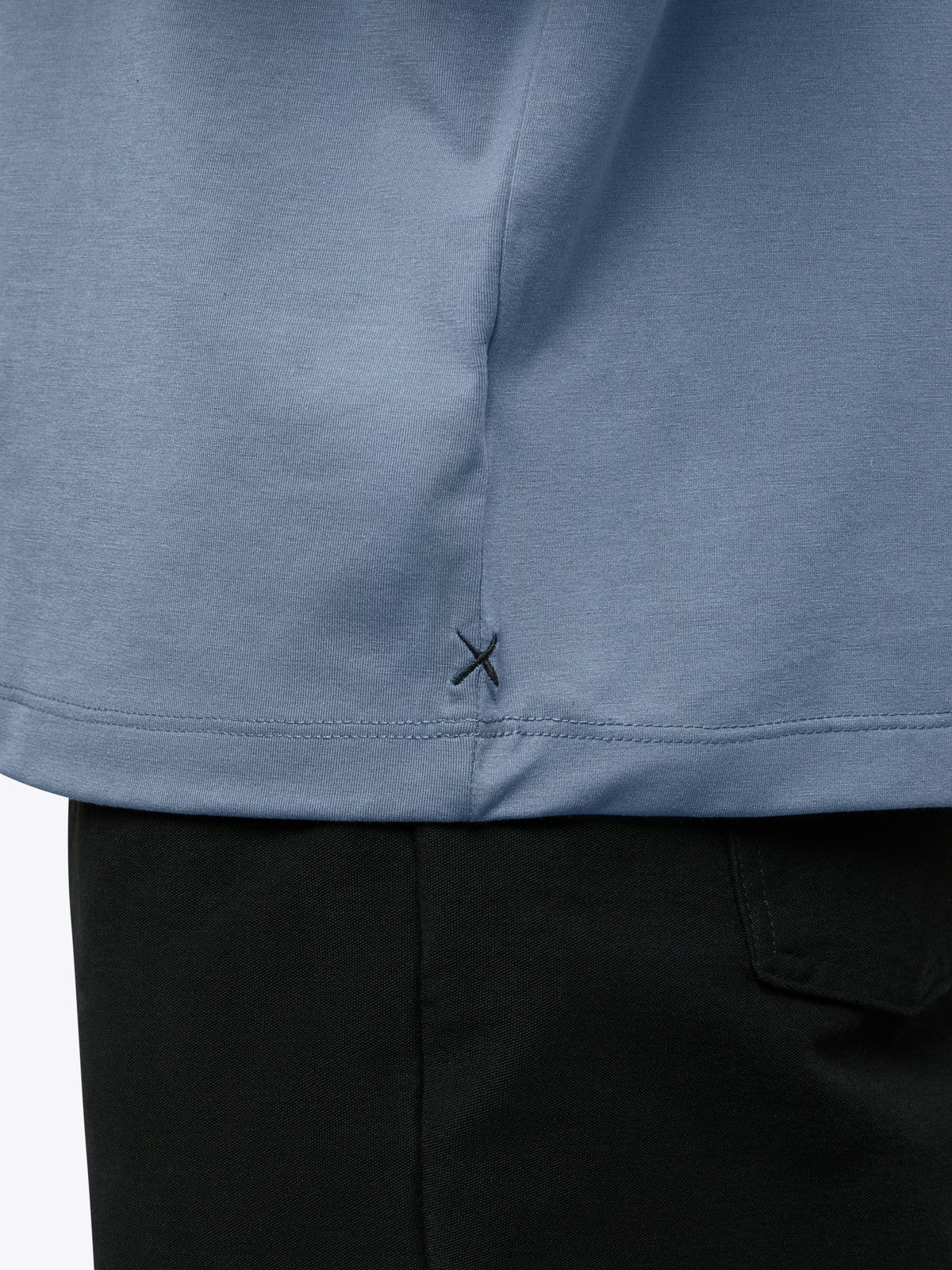 AO Forever Long Sleeve Tee | Cadet Blue Classic-Fit PYCA Pro®