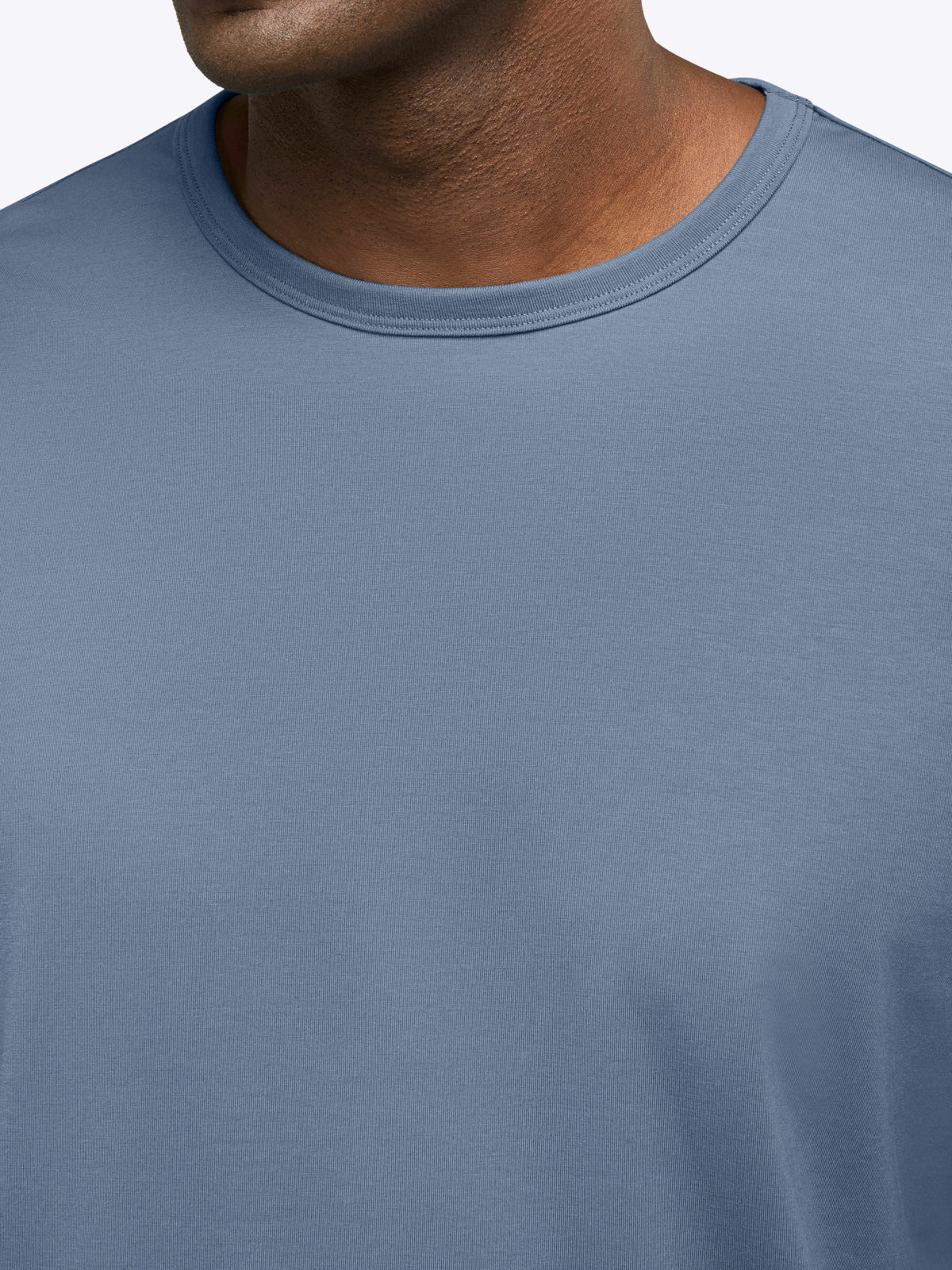 AO Forever Long Sleeve Tee | Cadet Blue Classic-Fit PYCA Pro®