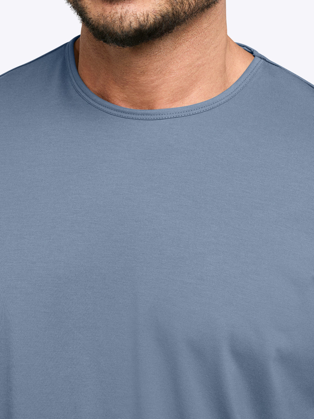 AO Split-Hem Tee | Cadet Blue Signature-Fit PYCA Pro®