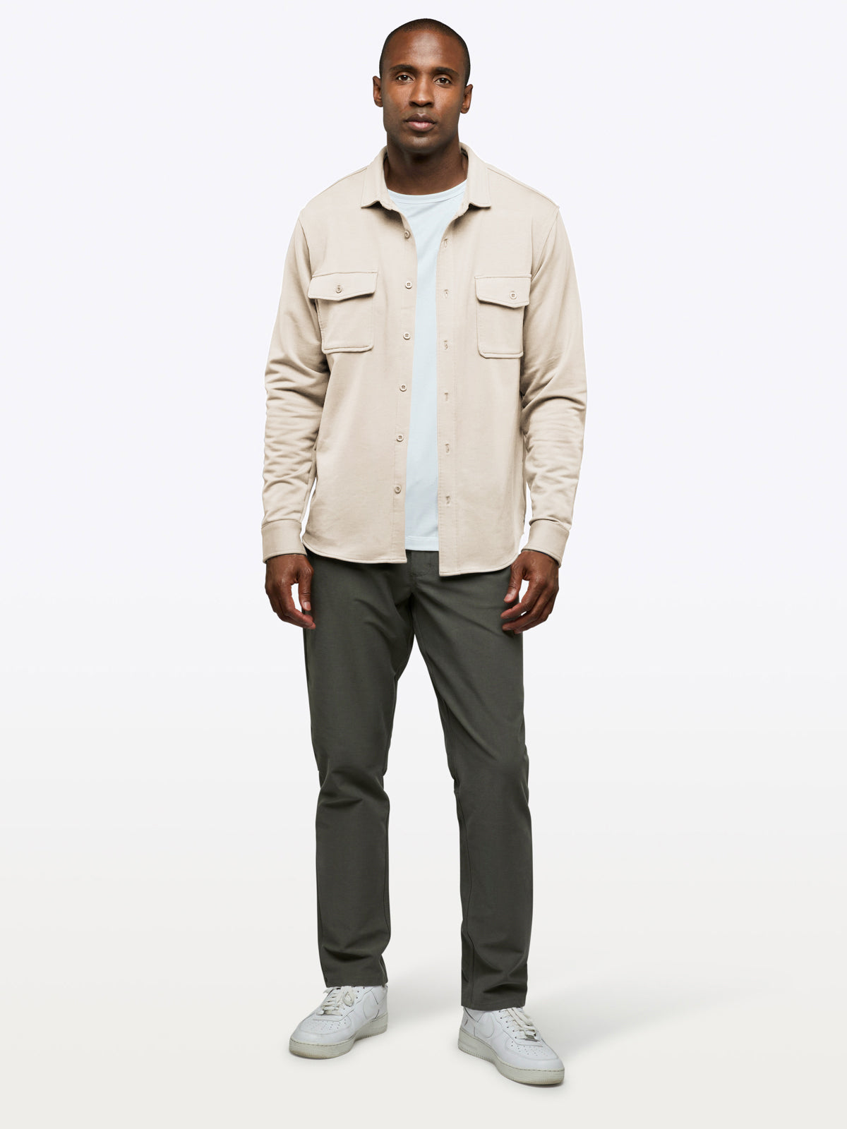 Hyperloop Overshirt | Ivory Signature-Fit