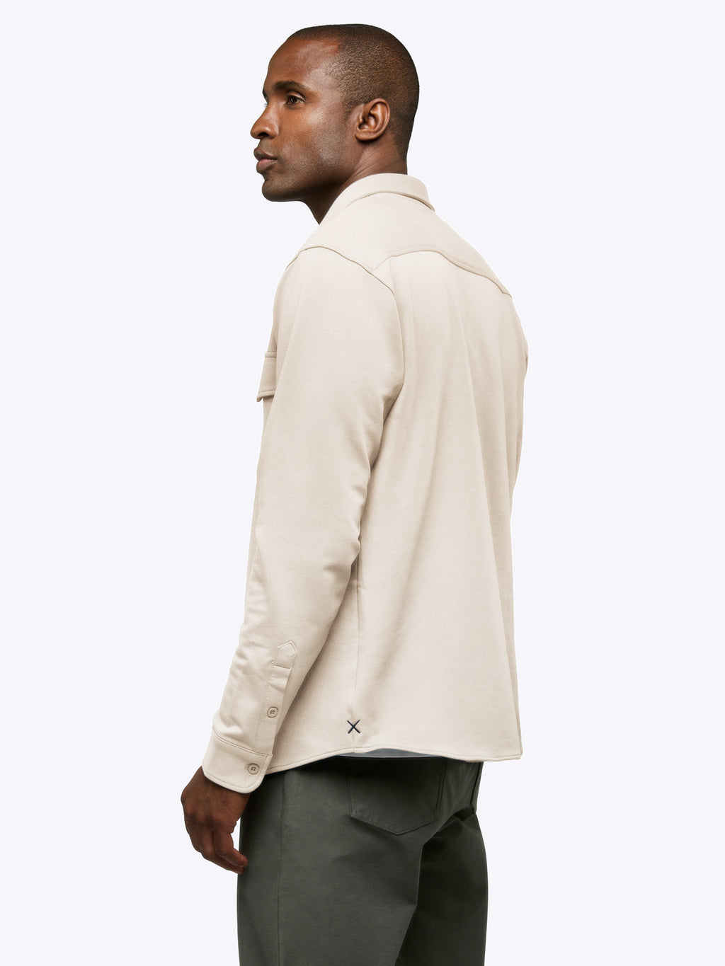 Hyperloop Overshirt | Ivory Signature-Fit