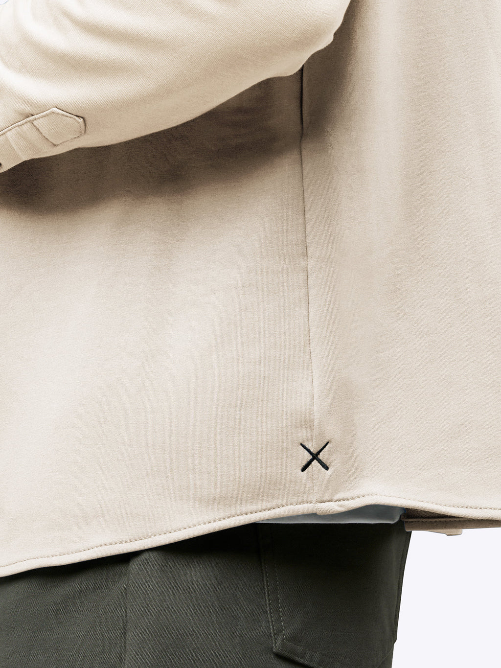 Hyperloop Overshirt | Ivory Signature-Fit