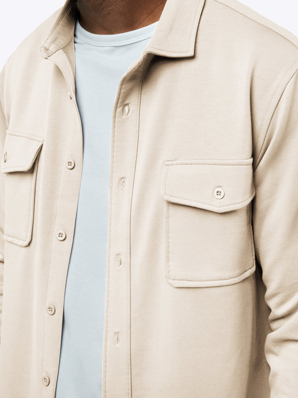 Hyperloop Overshirt | Ivory Signature-Fit