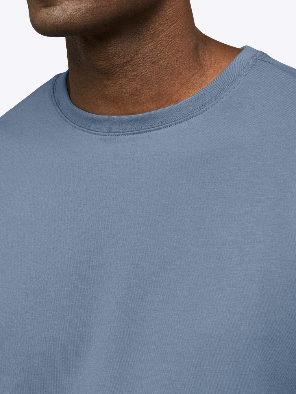 Hyperloop Pullover Split-Hem | Cadet Blue Signature-Fit