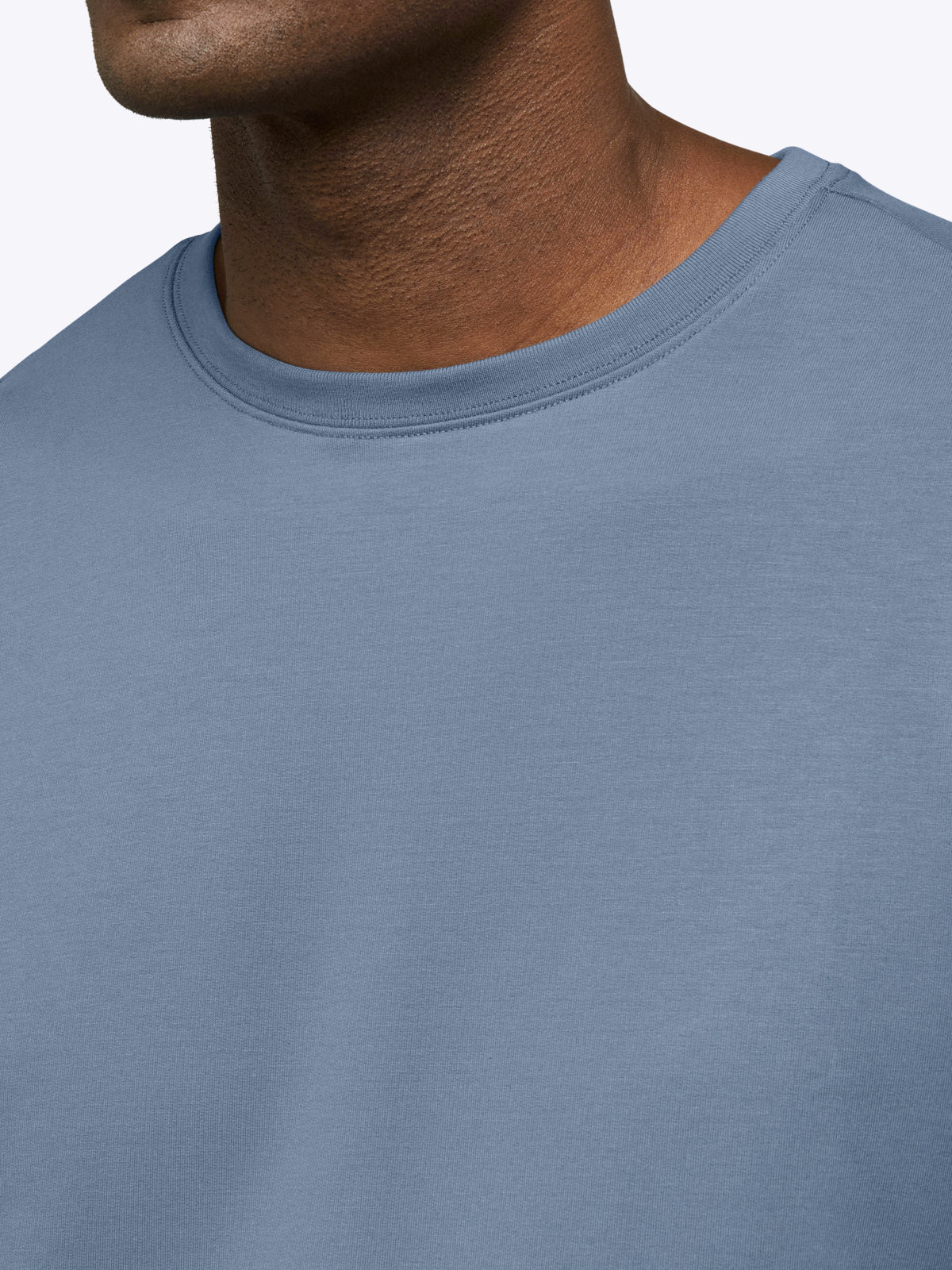 Hyperloop Pullover Split-Hem | Cadet Blue Signature-Fit