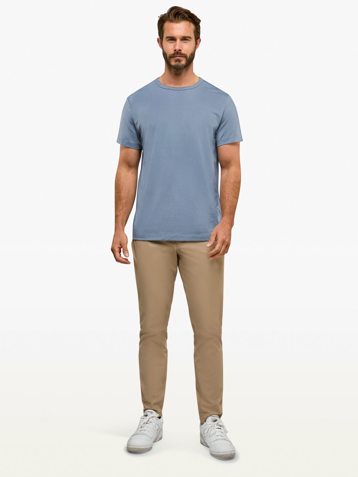 AO Forever Tee | Cadet Blue Classic-Fit PYCA Pro®