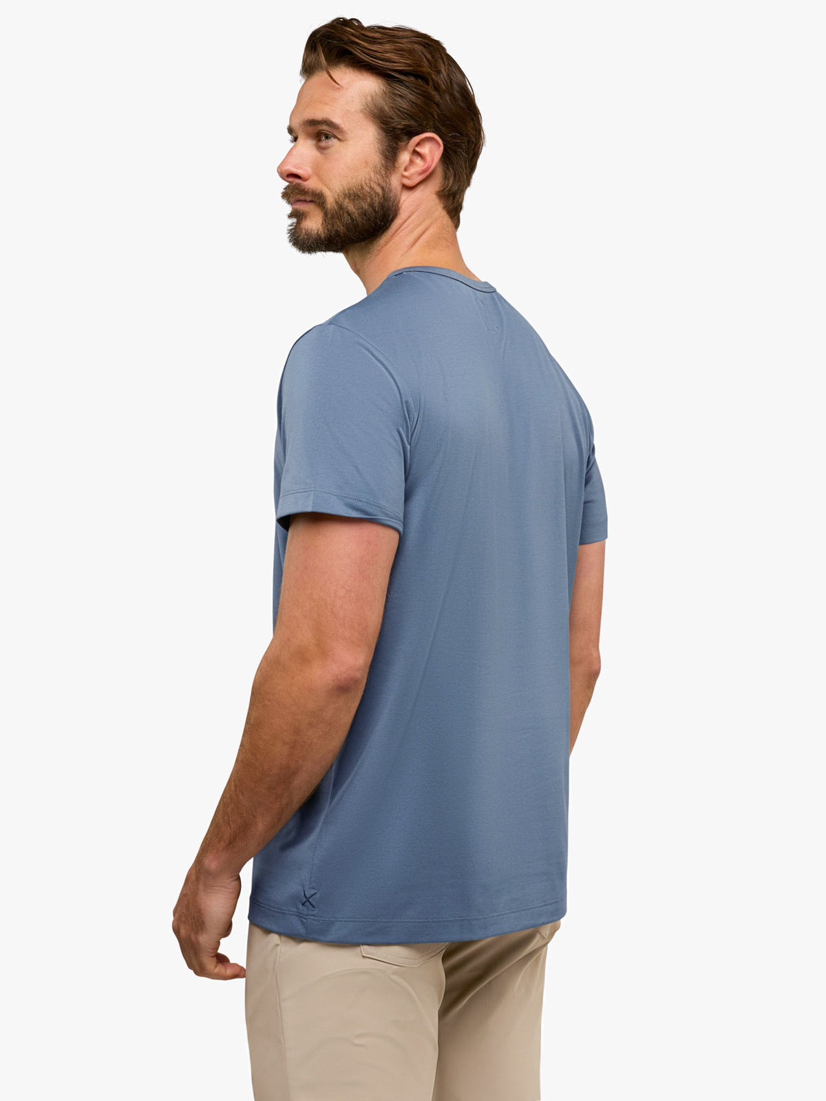 AO Forever Tee | Cadet Blue Classic-Fit PYCA Pro®
