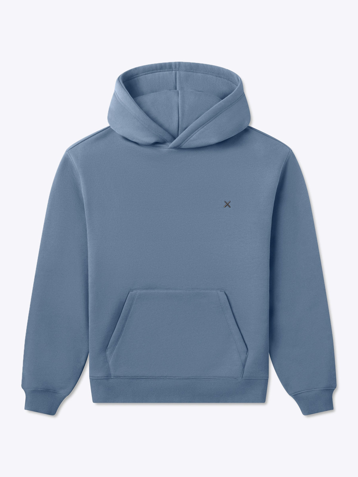 Divine Fleece Hoodie | Cadet Blue Classic-fit