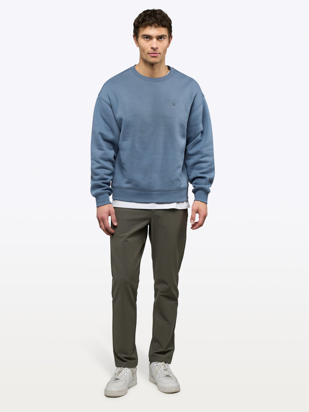 Divine Fleece Pullover | Cadet Blue Classic-fit