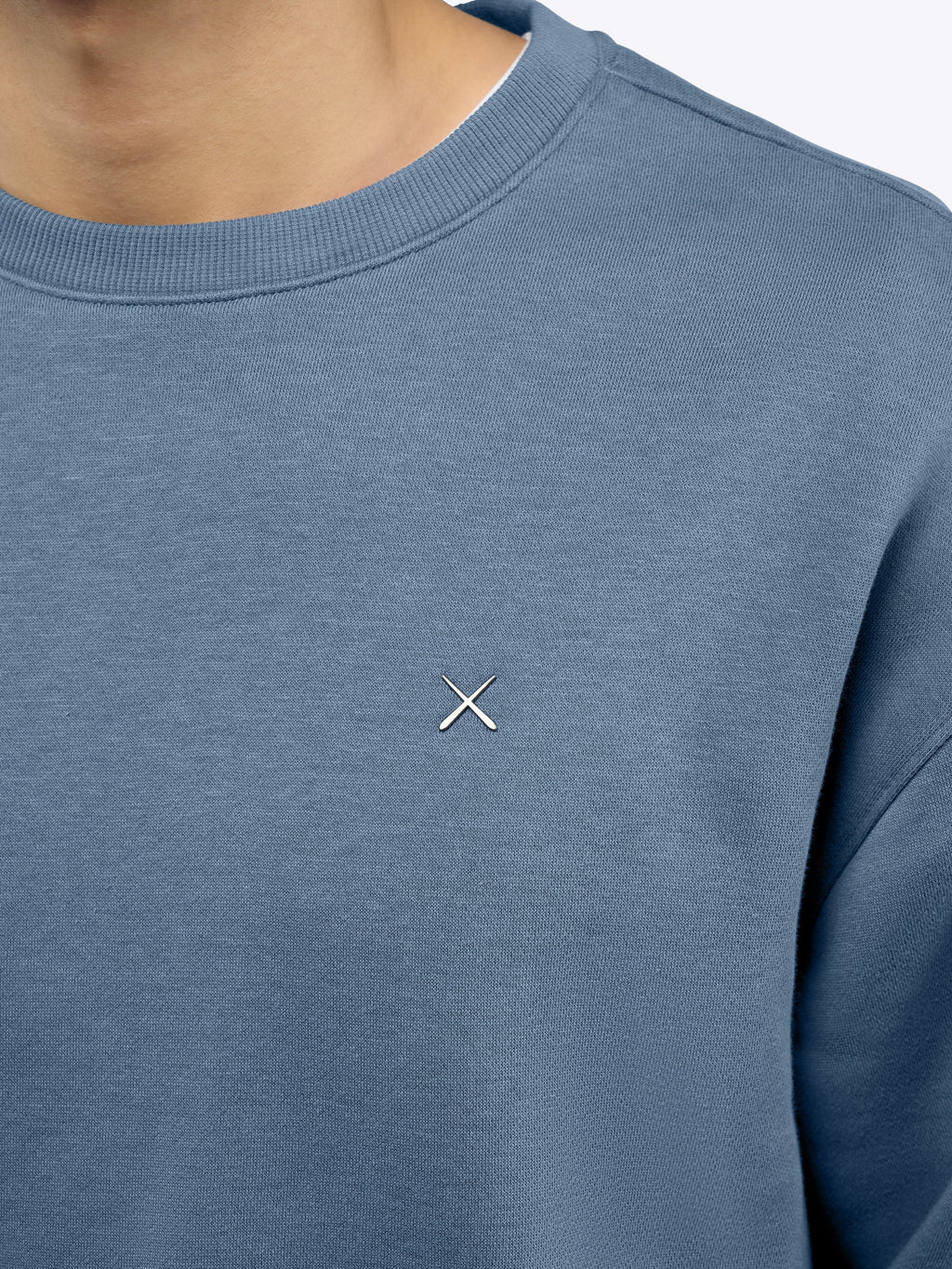 Divine Fleece Pullover | Cadet Blue Classic-fit