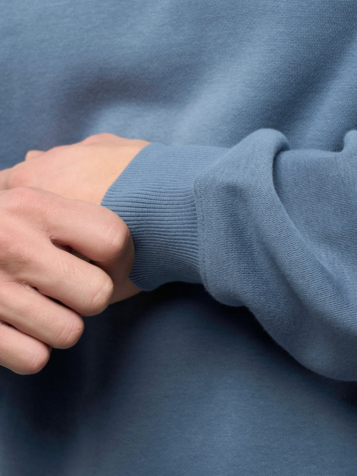 Divine Fleece Pullover | Cadet Blue Classic-fit