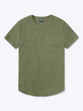 AO Curve-Hem Tee | Capers Signature-Fit PYCA Pro®