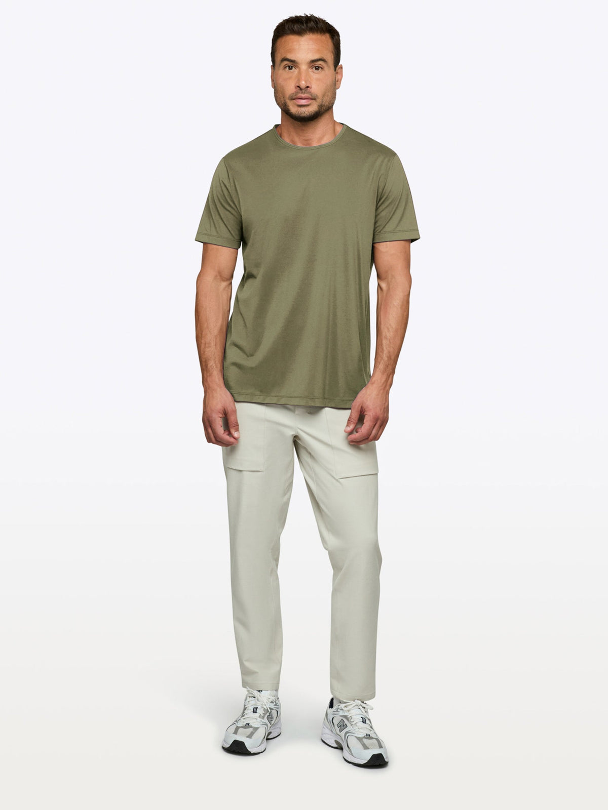 AO Split-Hem Tee | Capers Signature-Fit PYCA Pro®