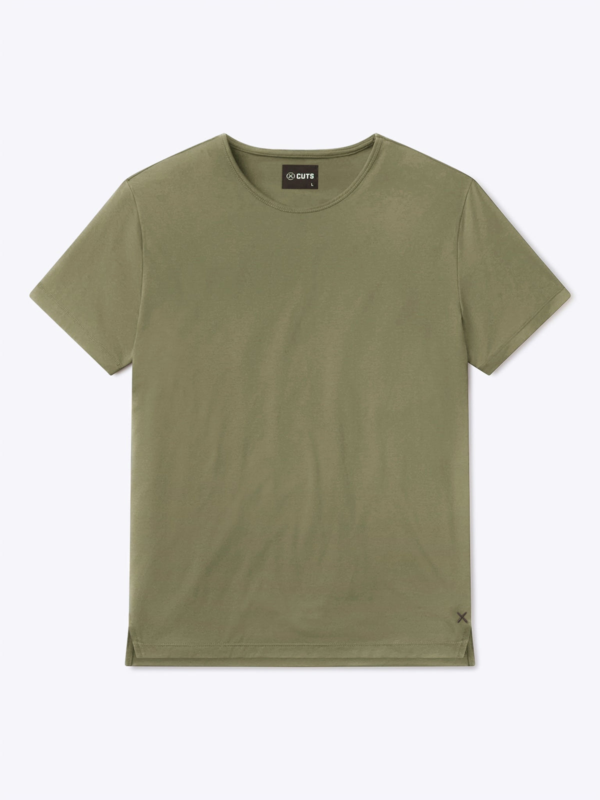 AO Split-Hem Tee | Capers Signature-Fit PYCA Pro®