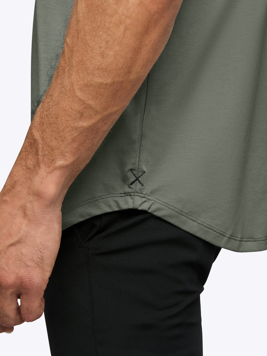 AO Elongated Tee | Gunmetal Signature-fit PYCA Pro®