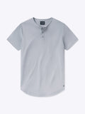 AO Henley Curve-Hem | Cashmere Grey Signature-fit PYCA Pro®