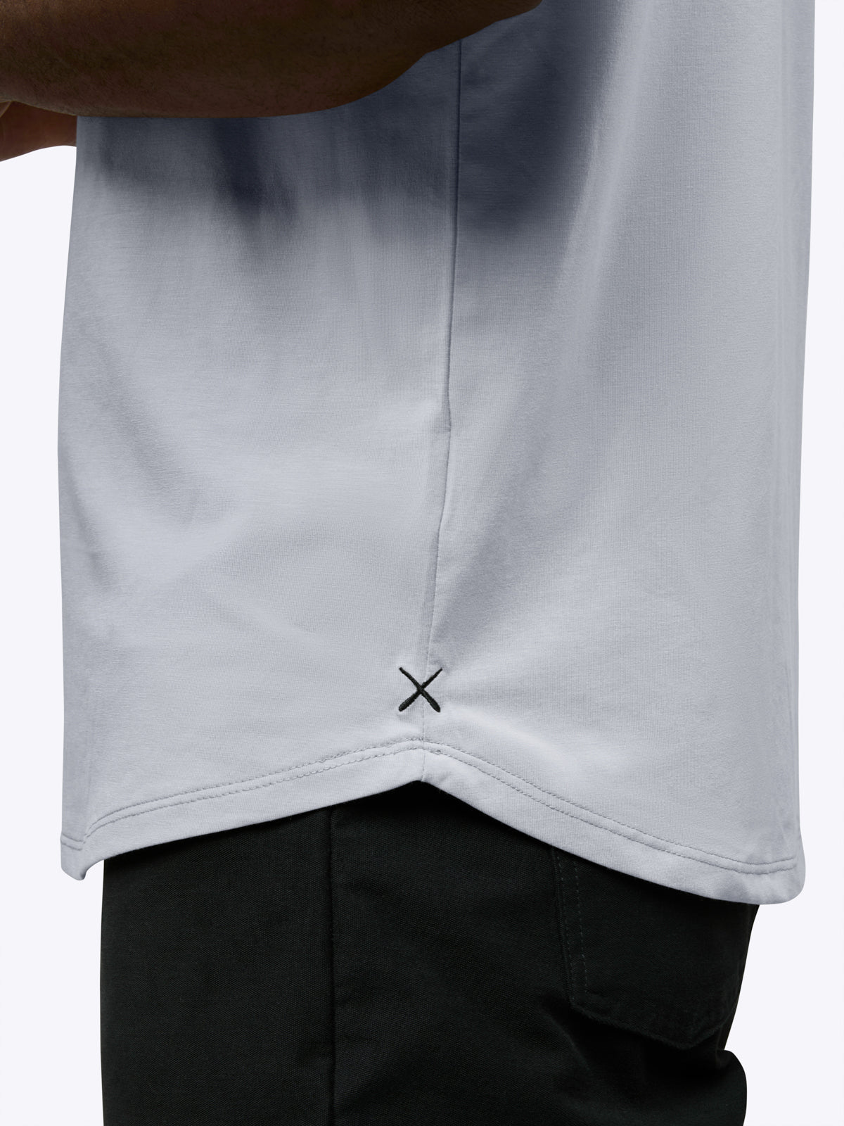 AO Henley Curve-Hem | Cashmere Grey Signature-fit PYCA Pro®