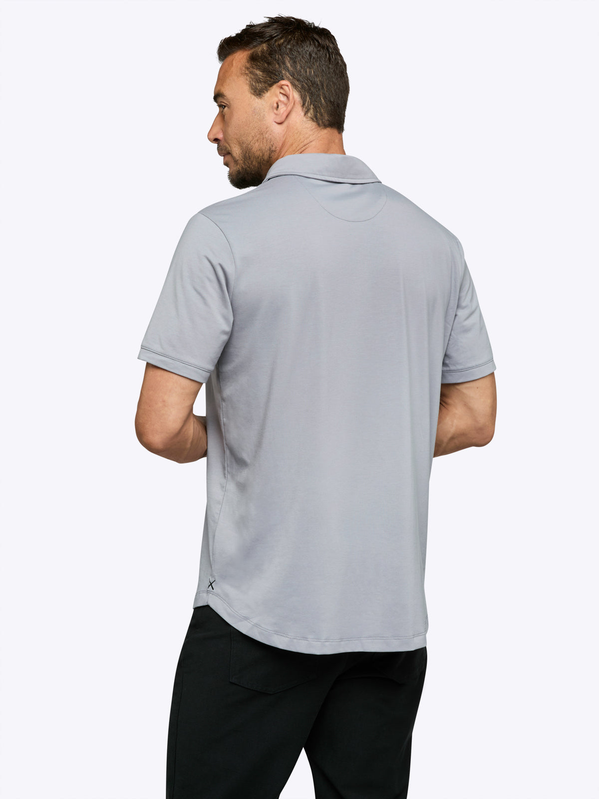 AO Polo | Cashmere Grey Signature-fit PYCA Pro®