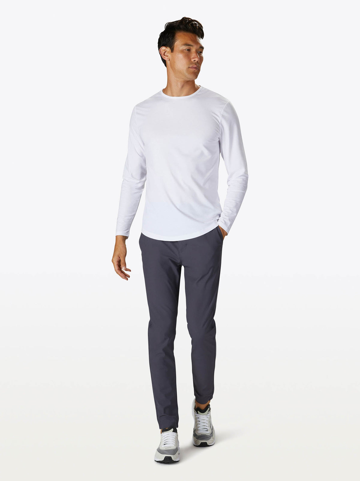 AO Jogger Pant Tall | Cast Iron Slim-fit Versaknit®