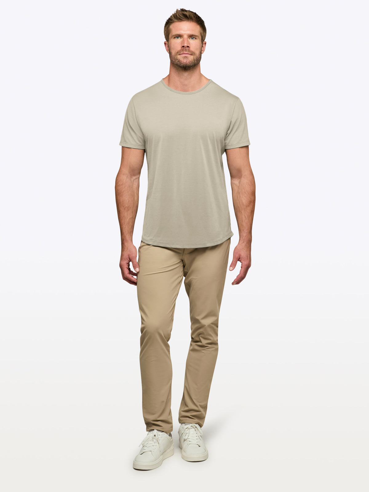 AO Curve-Hem Tee | Castle Wall Signature-Fit PYCA Pro®