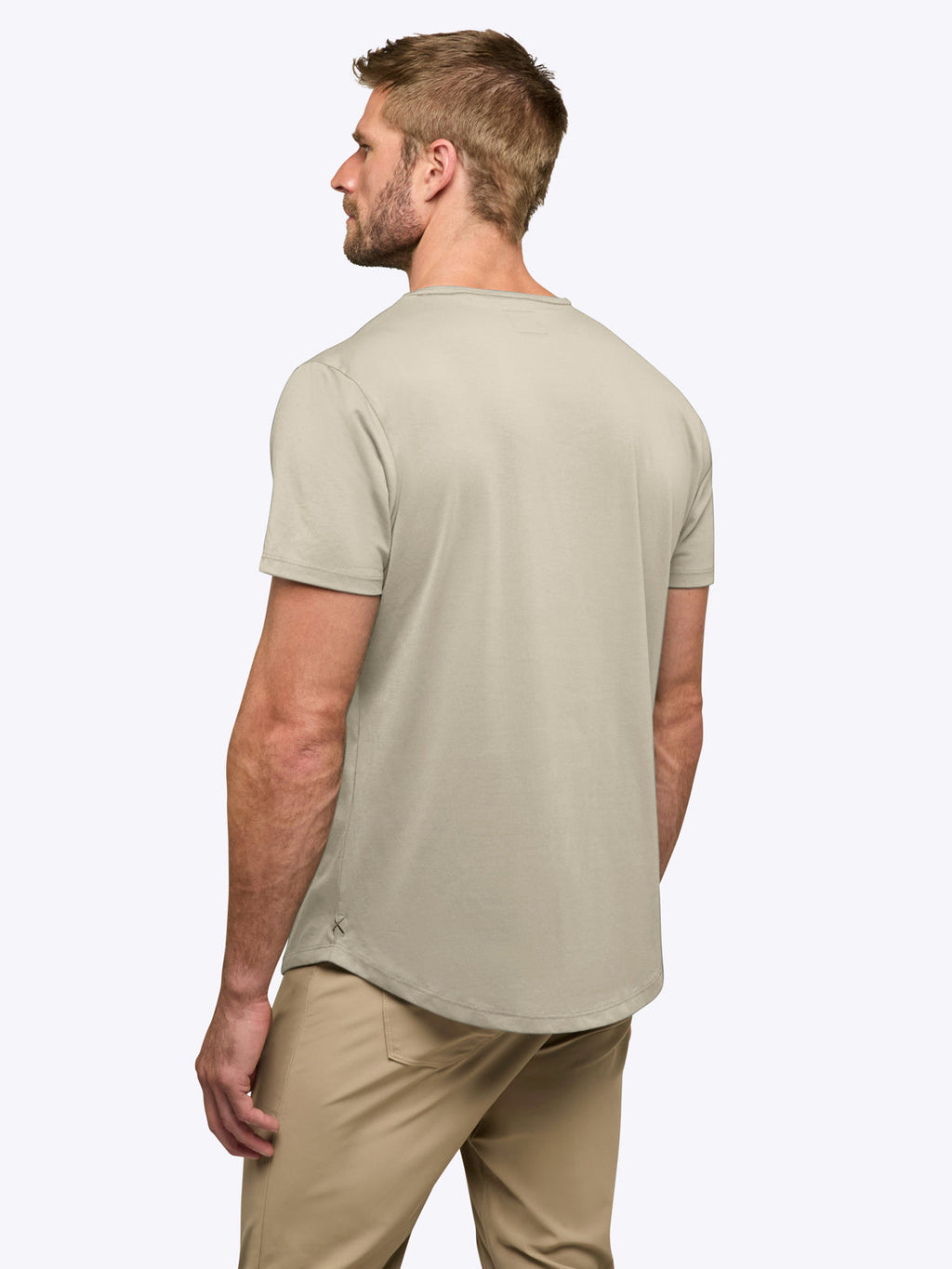 AO Curve-Hem Tee | Castle Wall Signature-Fit PYCA Pro®