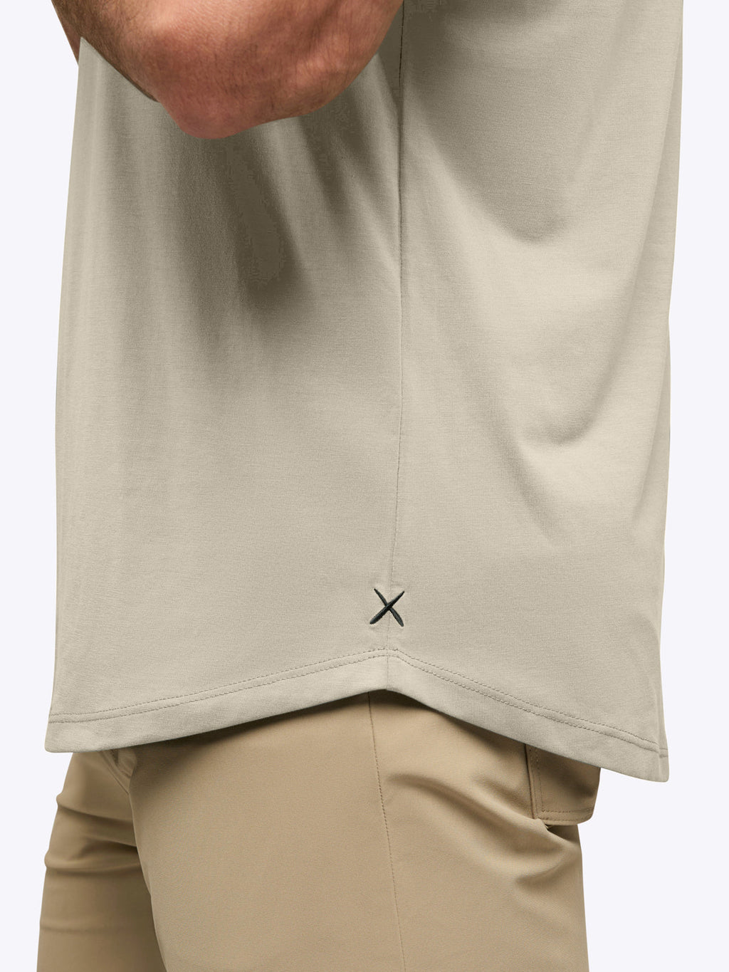AO Curve-Hem Tee | Castle Wall Signature-Fit PYCA Pro®