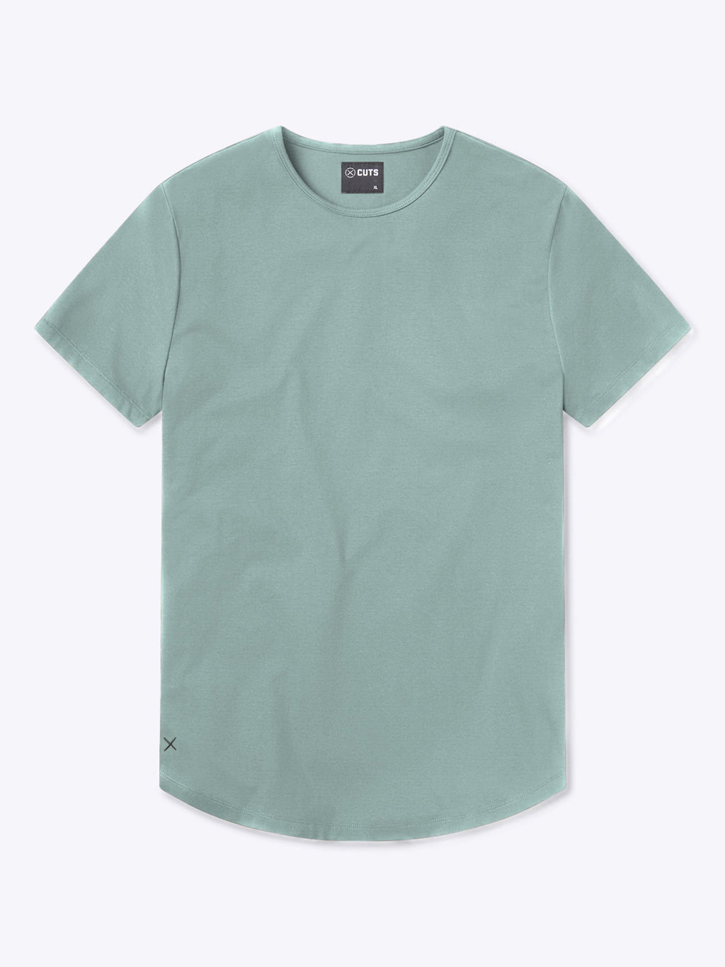 AO Curve-Hem Tee | Stormy Sea Signature-Fit PYCA Pro®