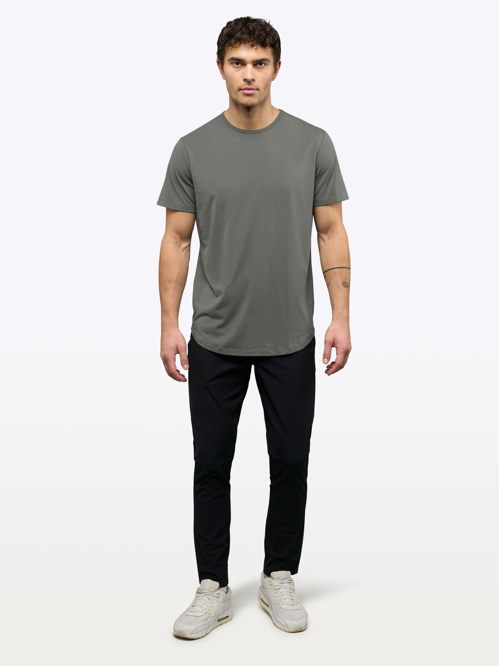 AO Elongated Tee | Castor Grey Signature-fit PYCA Pro®
