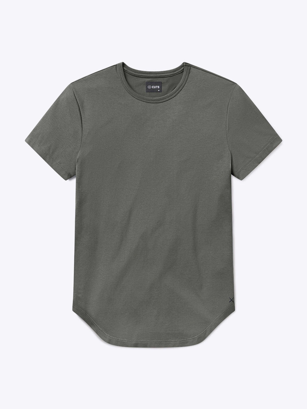 AO Elongated Tee | Castor Grey Signature-fit PYCA Pro®