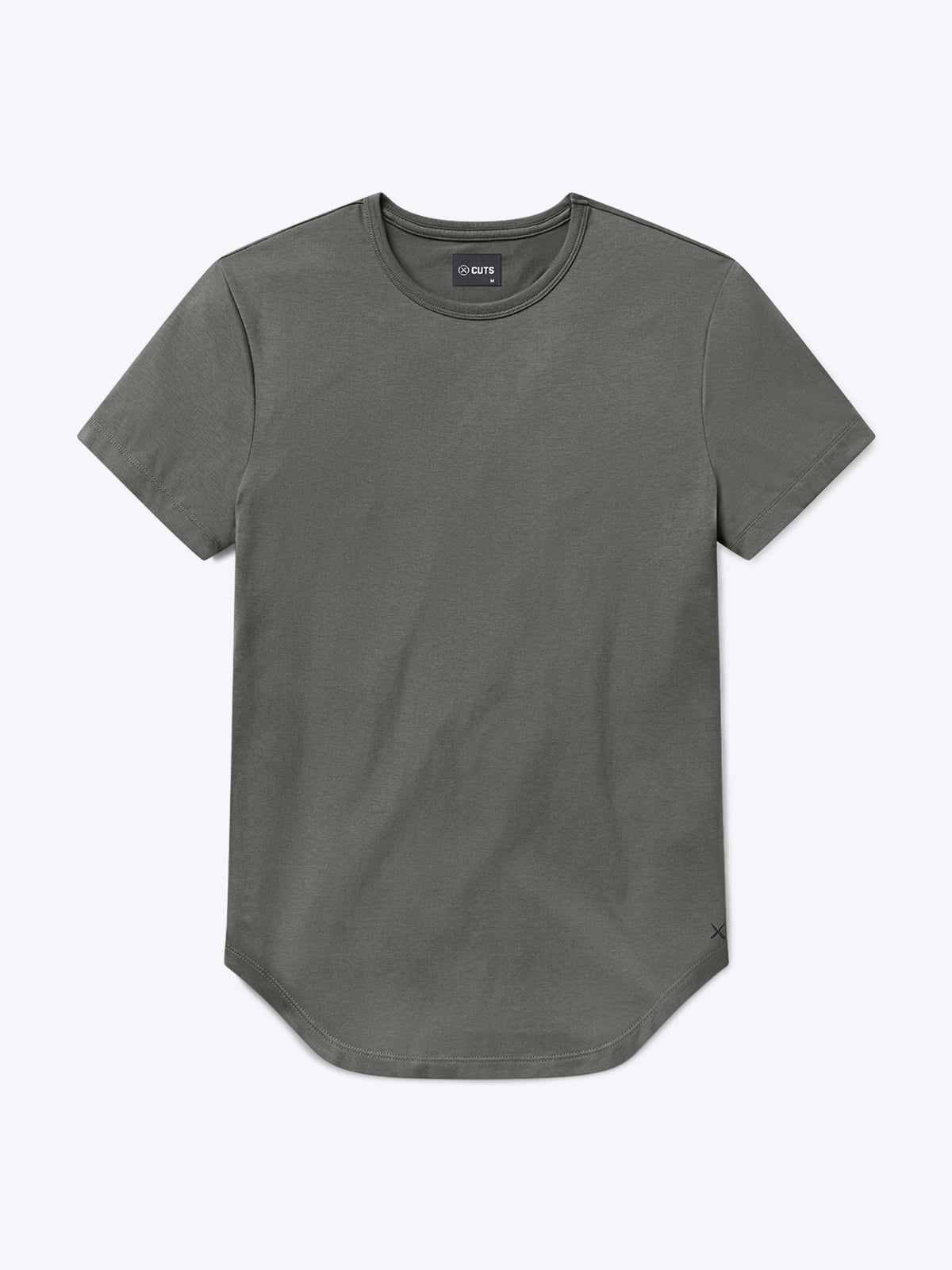 AO Elongated Tee | Castor Grey Signature-fit PYCA Pro®