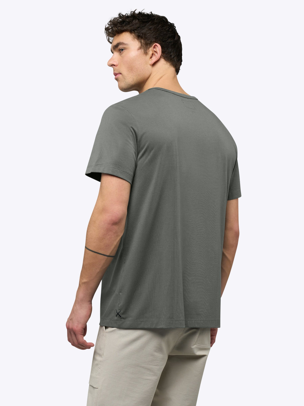 AO Forever Tee | Castor Grey Classic-Fit PYCA Pro®