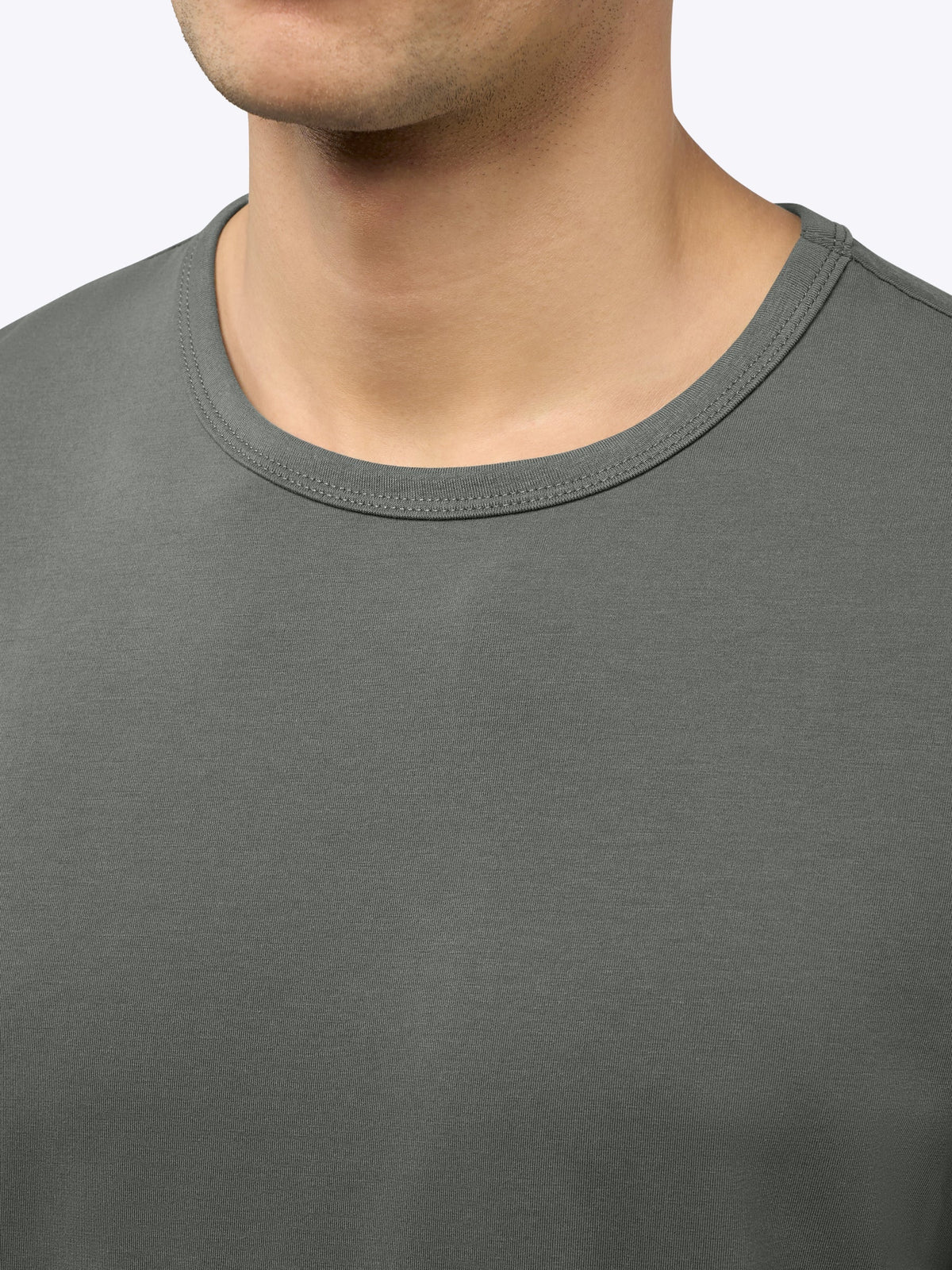 AO Forever Tee | Castor Grey Classic-Fit PYCA Pro®