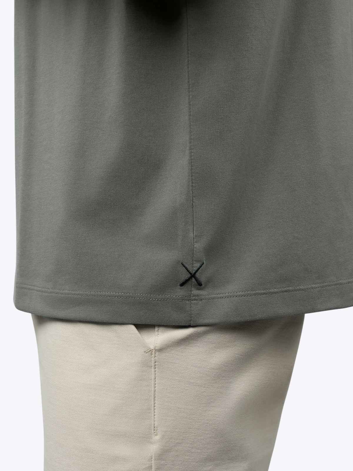 AO Forever Tee | Castor Grey Classic-Fit PYCA Pro®