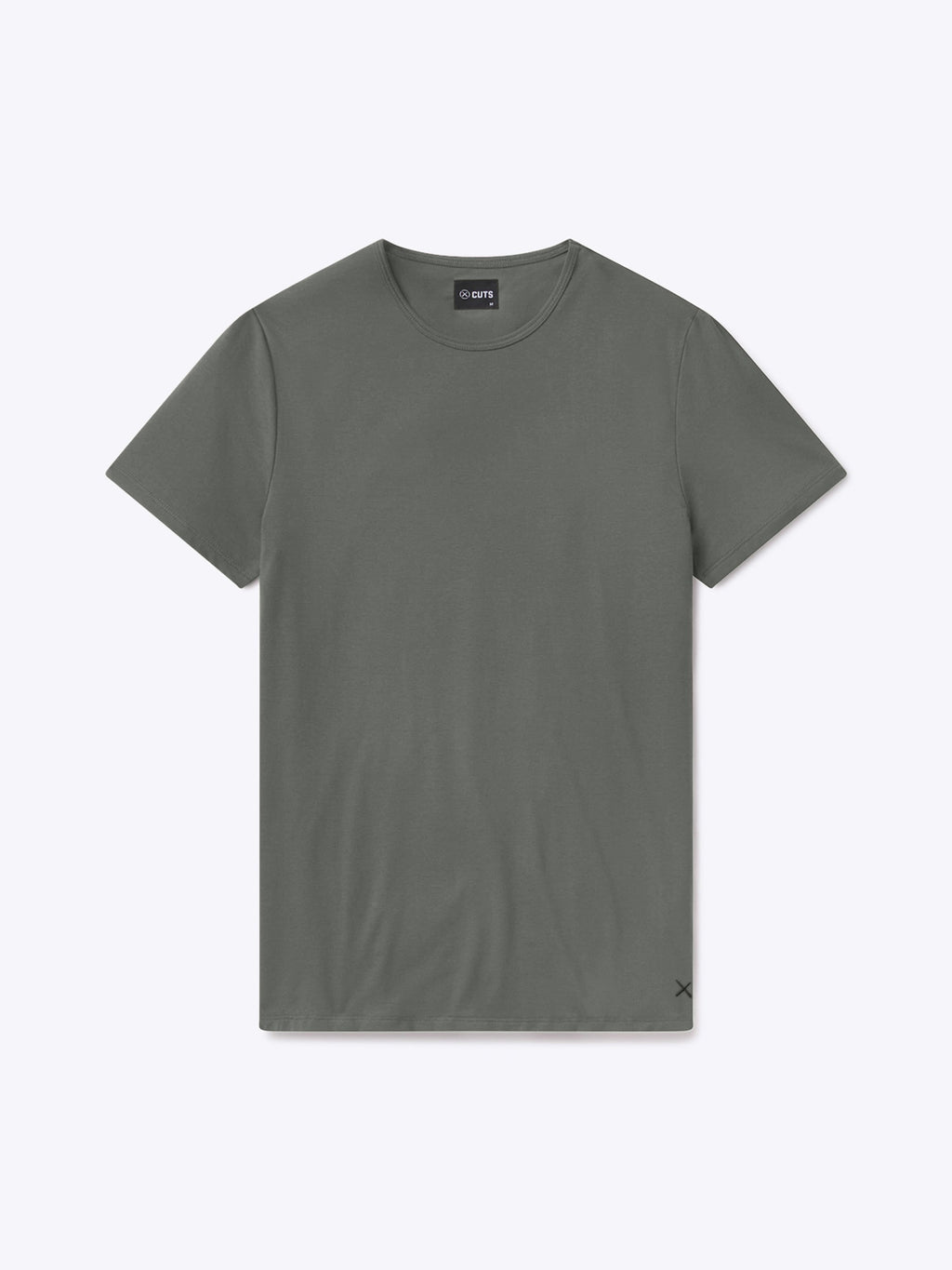AO Forever Tee | Castor Grey Classic-Fit PYCA Pro®