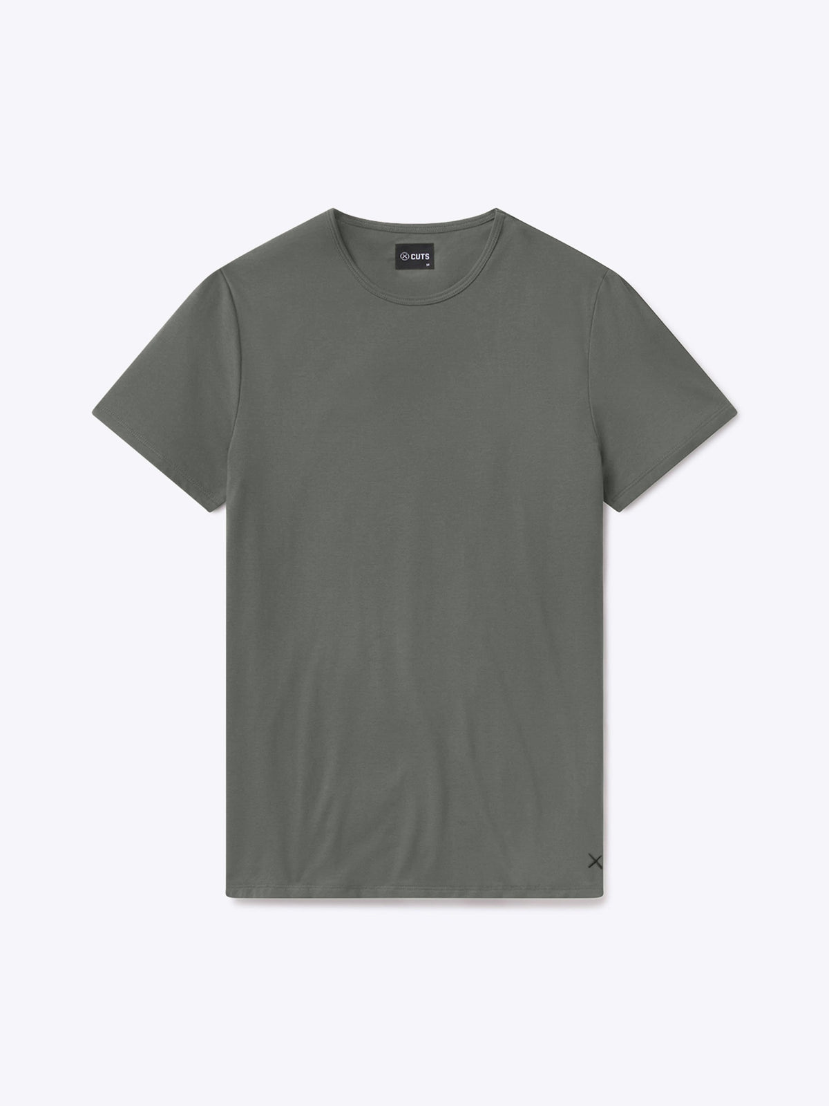 AO Forever Tee | Castor Grey Classic-Fit PYCA Pro®