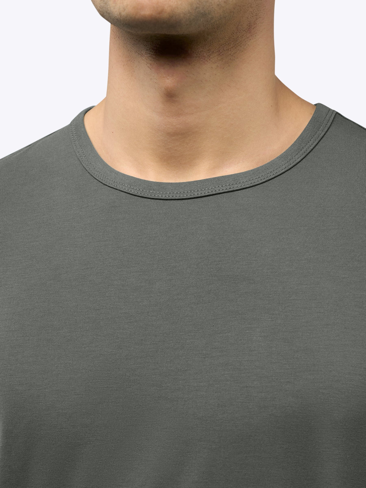 AO Forever Long Sleeve Tee | Castor Grey Classic-Fit PYCA Pro®