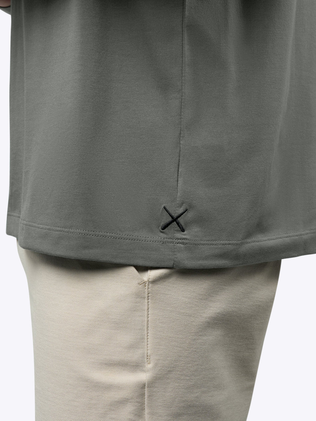AO Forever Long Sleeve Tee | Castor Grey Classic-Fit PYCA Pro®