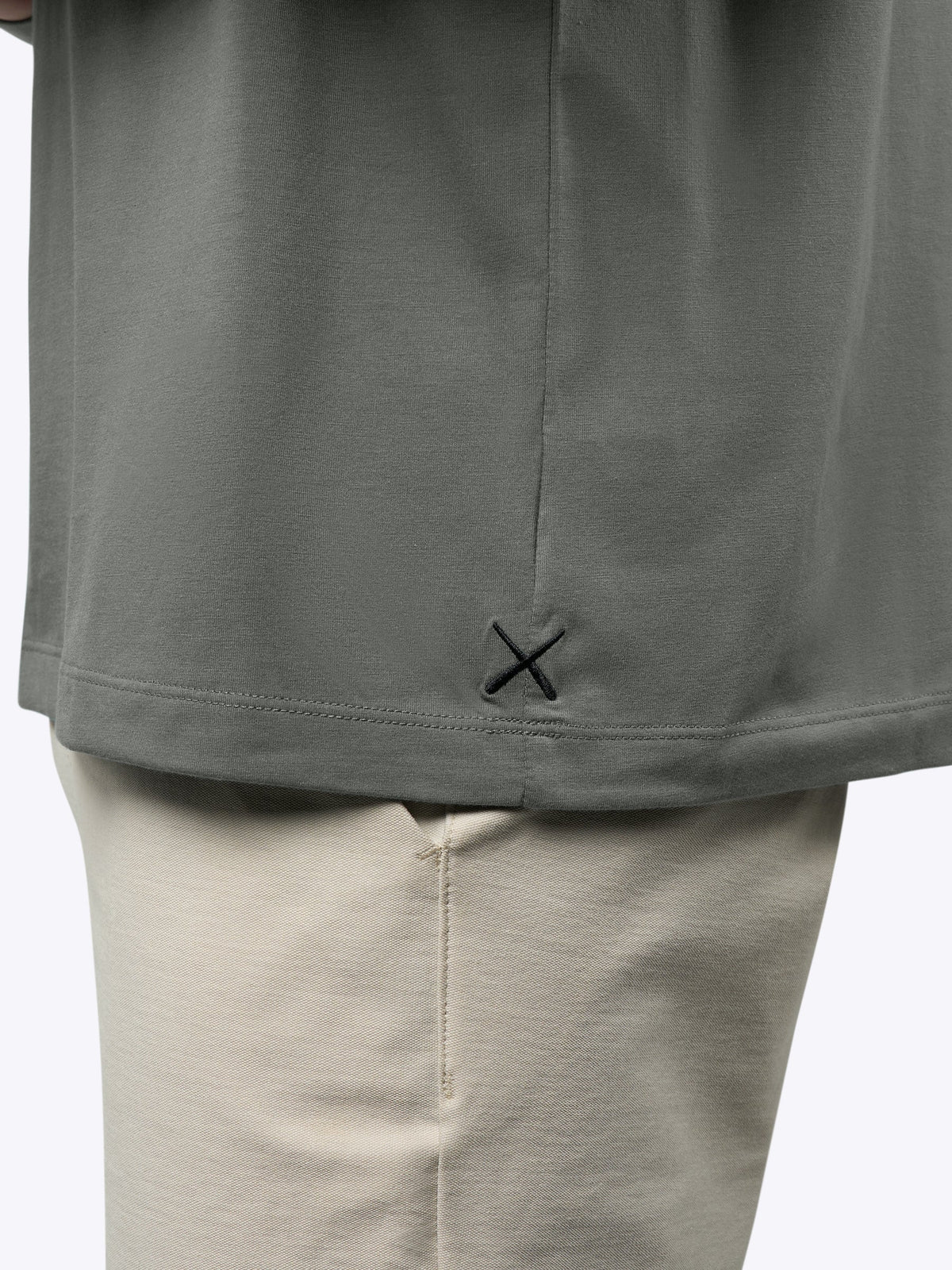 AO Forever Long Sleeve Tee | Castor Grey Classic-Fit PYCA Pro®