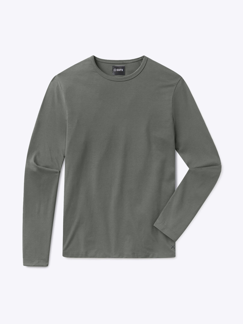 AO Forever Long Sleeve Tee | Castor Grey Classic-Fit PYCA Pro®