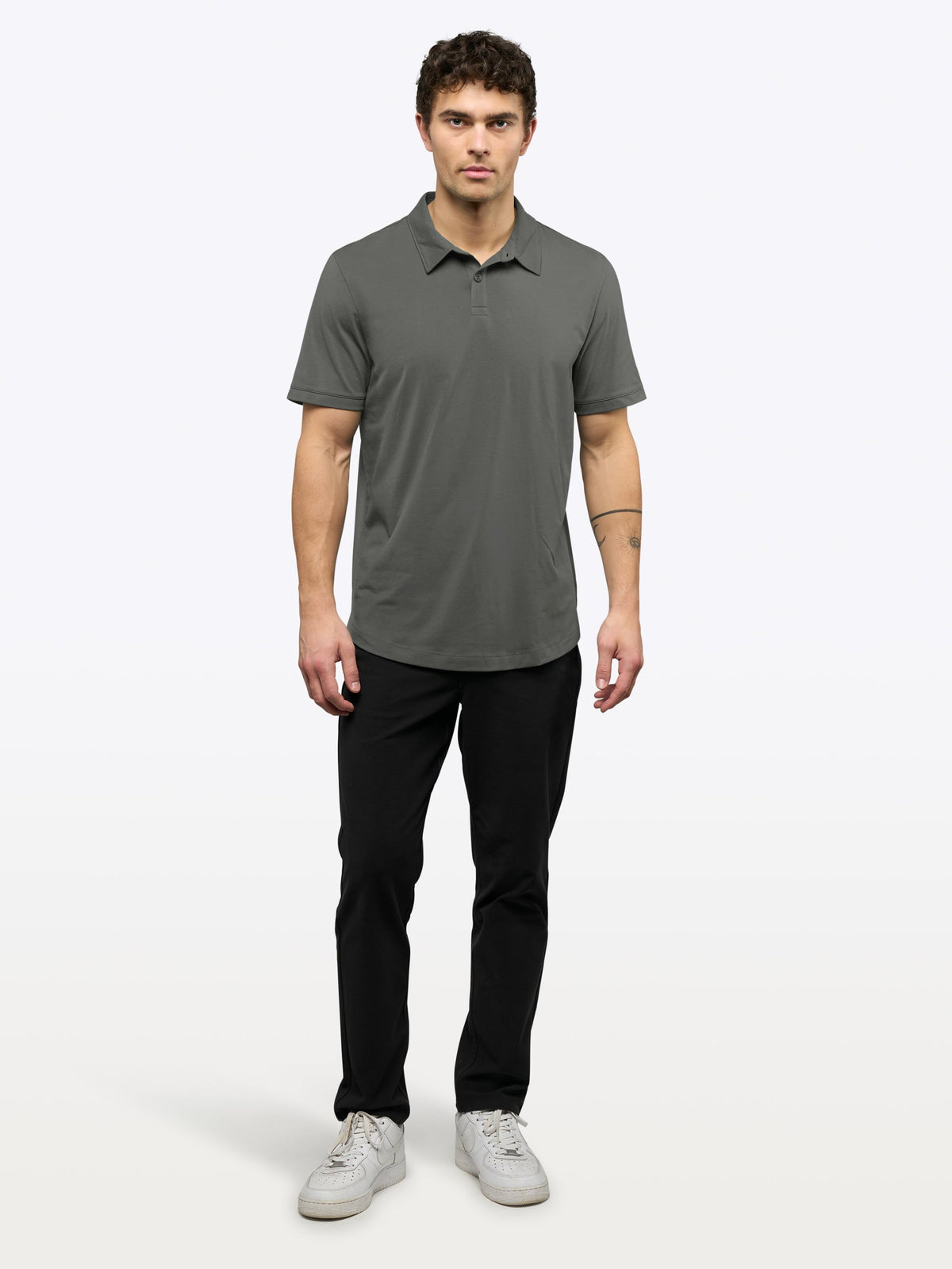 AO Polo | Castor Grey Signature-Fit PYCA Pro®