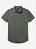 AO Button Up | Castor Grey Signature-Fit PYCA Pro®