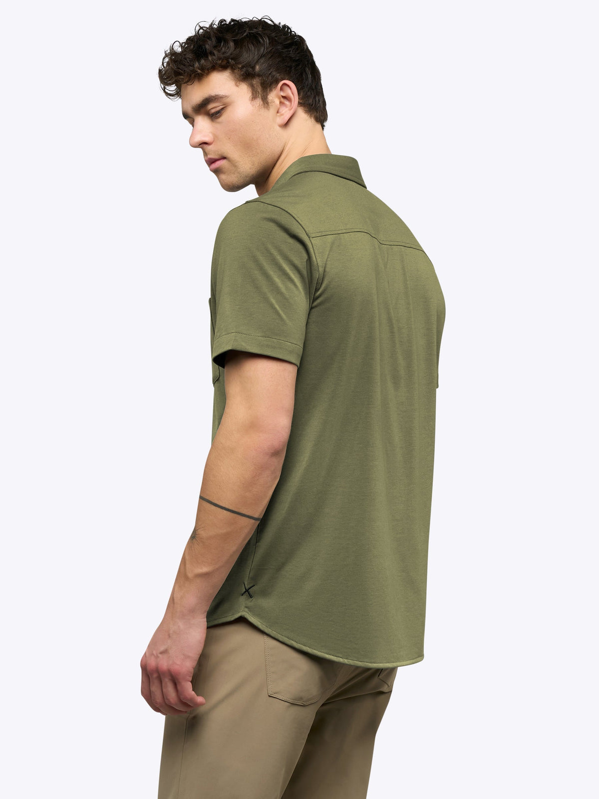 AO Button Up | Capers Signature-Fit PYCA Pro®