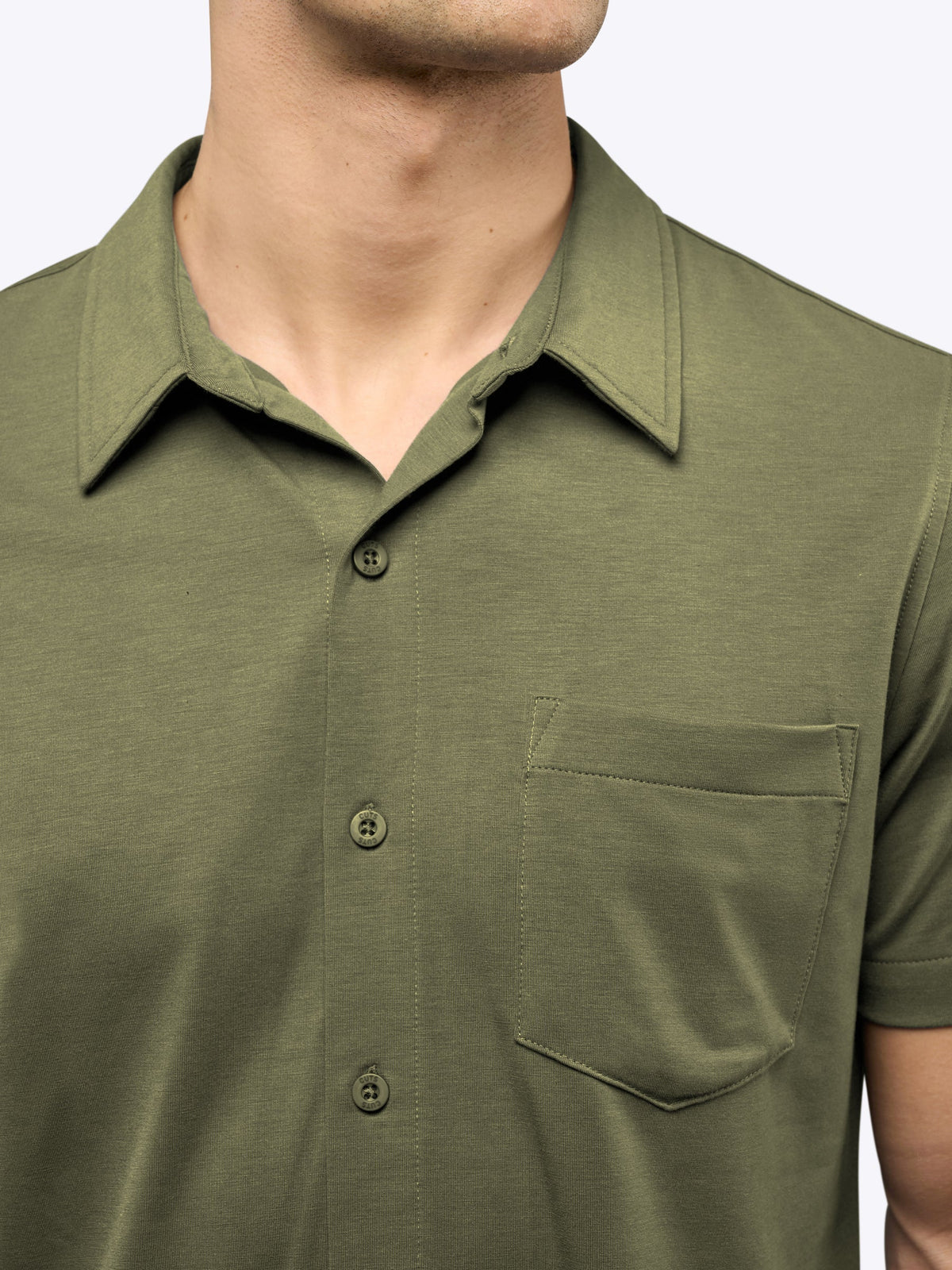 AO Button Up | Capers Signature-Fit PYCA Pro®