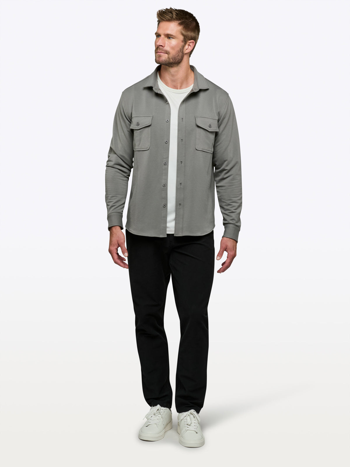 Hyperloop Overshirt | Charcoal Signature-Fit