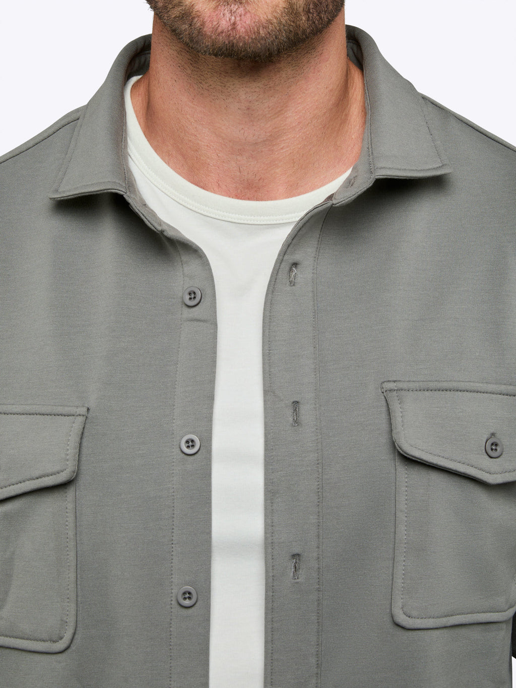 Hyperloop Overshirt | Charcoal Signature-Fit