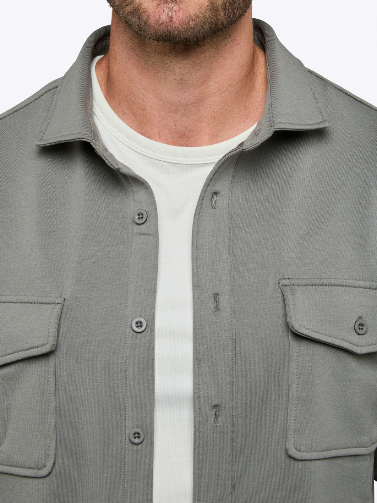 Hyperloop Overshirt | Charcoal Signature-Fit