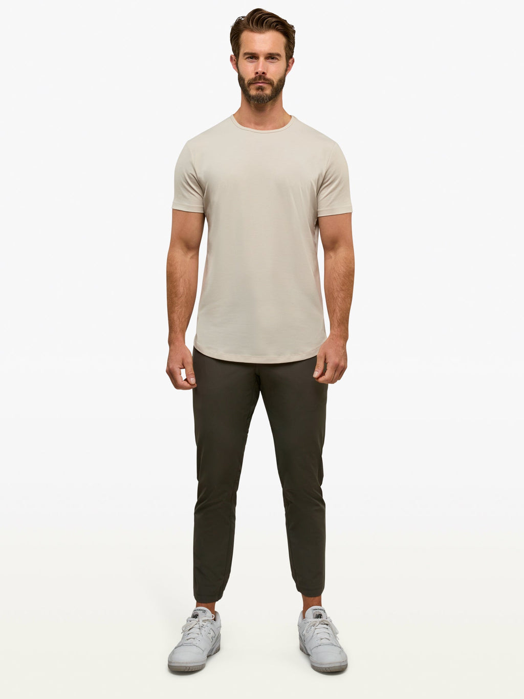 AO Curve-Hem Tee | Clay Signature-fit PYCA Pro®