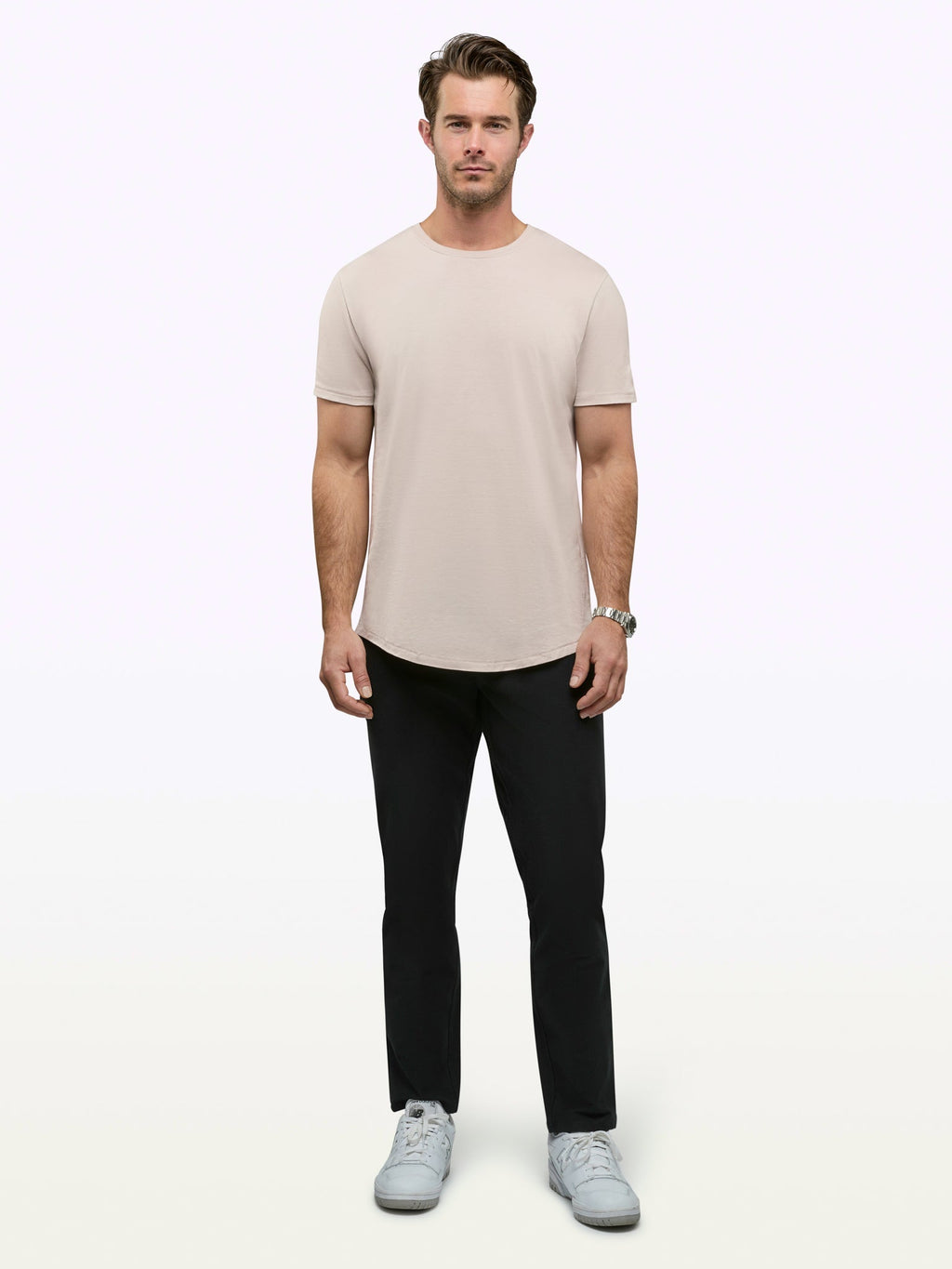 Featherlight Pima Tee | Clay Signature-fit