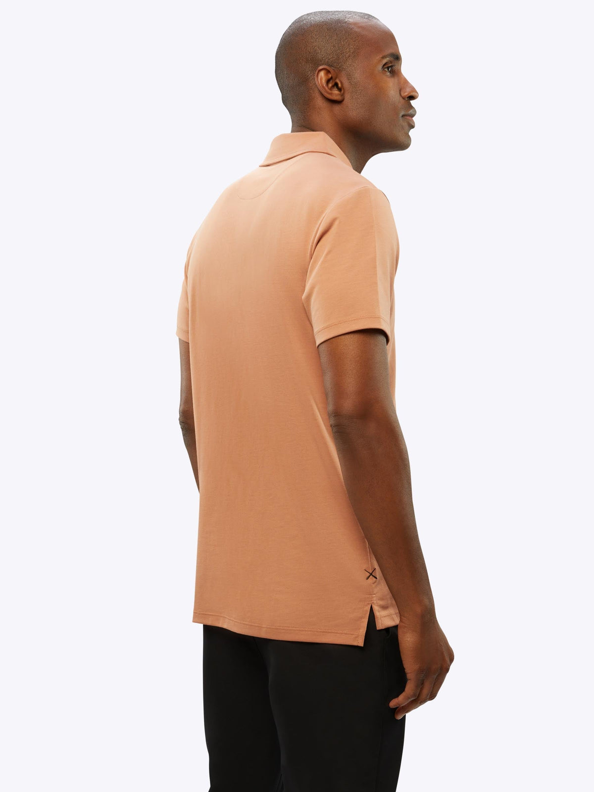 COZ Polo Split-Hem | Clay Signature-Fit